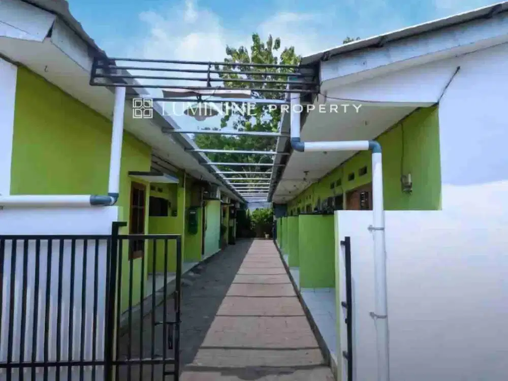 DIJUAL RUMAH KONTRAKAN 10 PINTU HUNIAN KEPADATAN TINGGI DI BEKASI