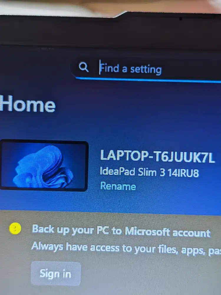 Jual cepat Lenovo ideapad slim 3