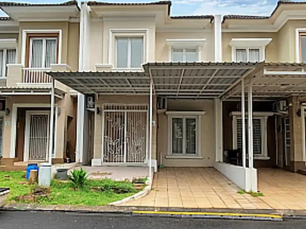 Dijual Rumah Rapih Siap Huni Cluster Monaco Gading Serpong