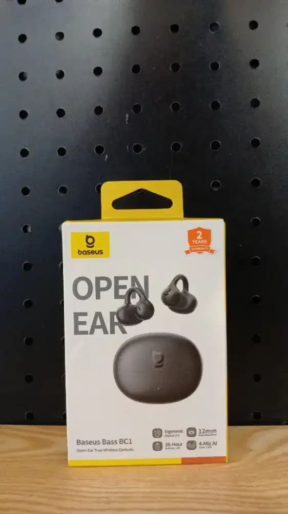 Baseus Bass BC1 Open Ear Fit Wireless Stereo  Super Bass 4 Mic AI ENC