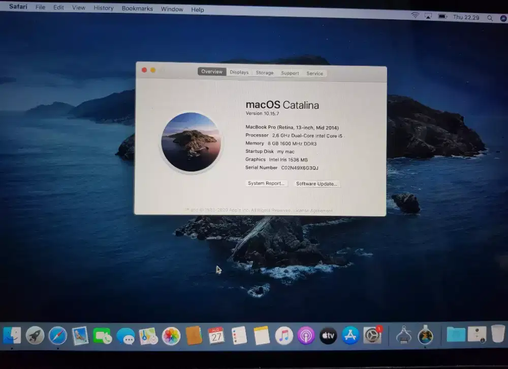 Macbook pro 2014