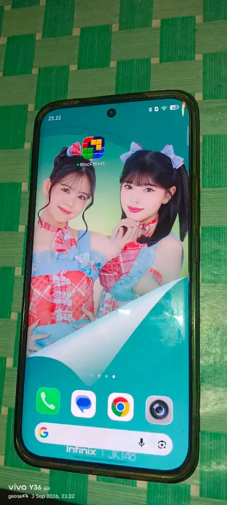 infinix HOT pro+ 8+8 256gb