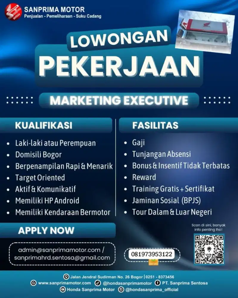 Di butuhkan Segera!!!