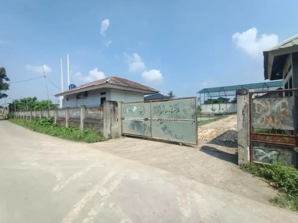 Lelang Murah Pabrik Pakan Ternak Lahan Luas di Tegalasem Karawang