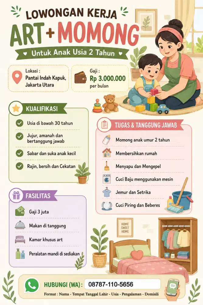 Dibutuhkan ART Momong