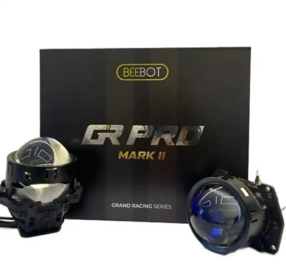 BEEBOT GR PRO MARK 2 BILED HEADLAMP PROJECTOR BLUE LENS DEMON EYES