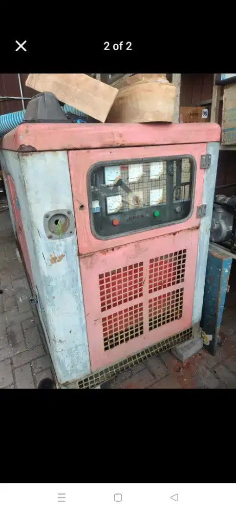 JUAL GENSET SILENT SOLAR Morris 20 KW