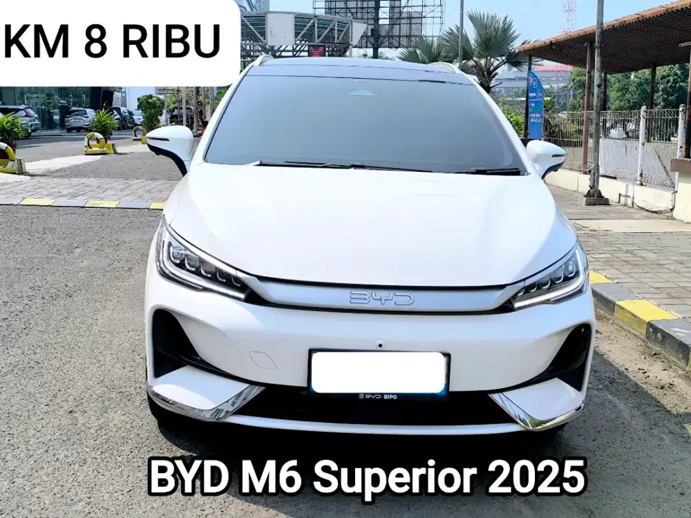 BYD M6 Superior 2025 EV, KM 8Ribuan, Good Condition
