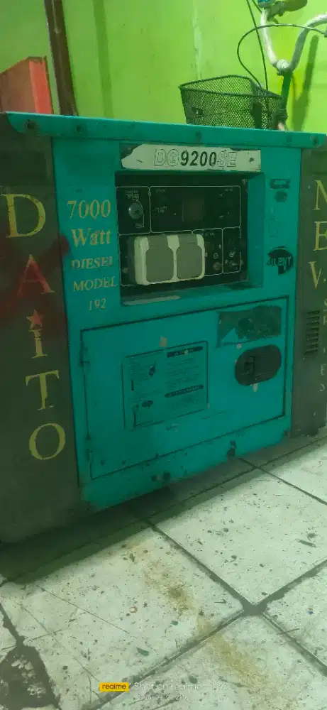 JUAL GENSET SILENT SOLAR DAITO 7000 Watt