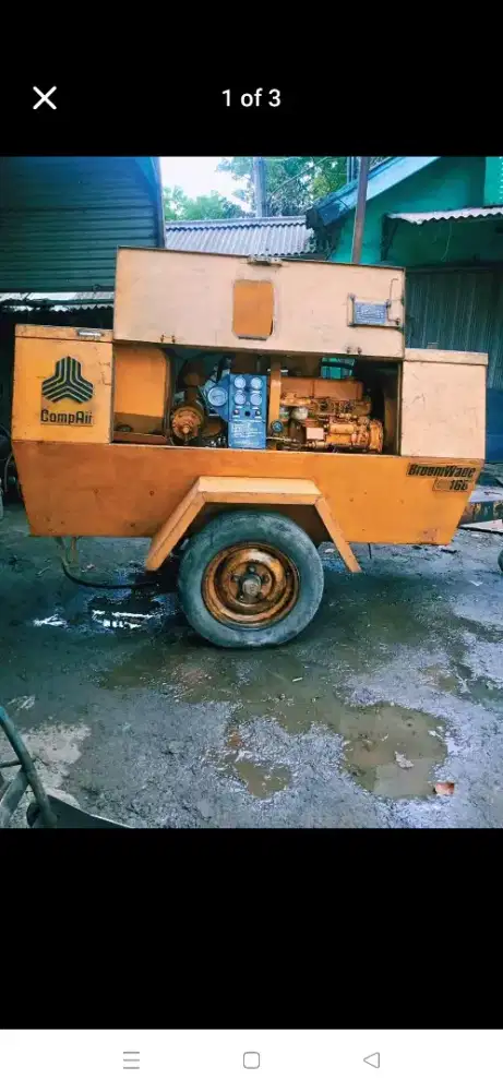 DIJUAL CEPAT KOMPRESOR AIRMEN merek broom wade cv 160