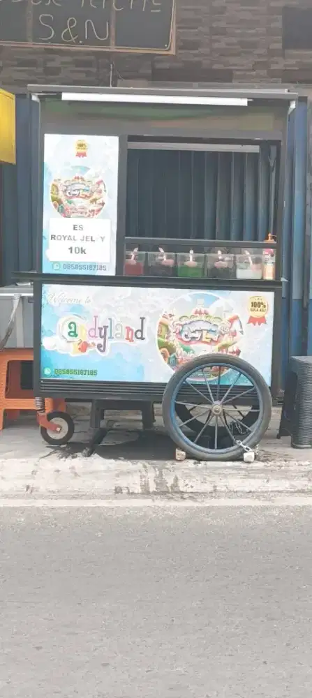 Jual gerobak minuman murah