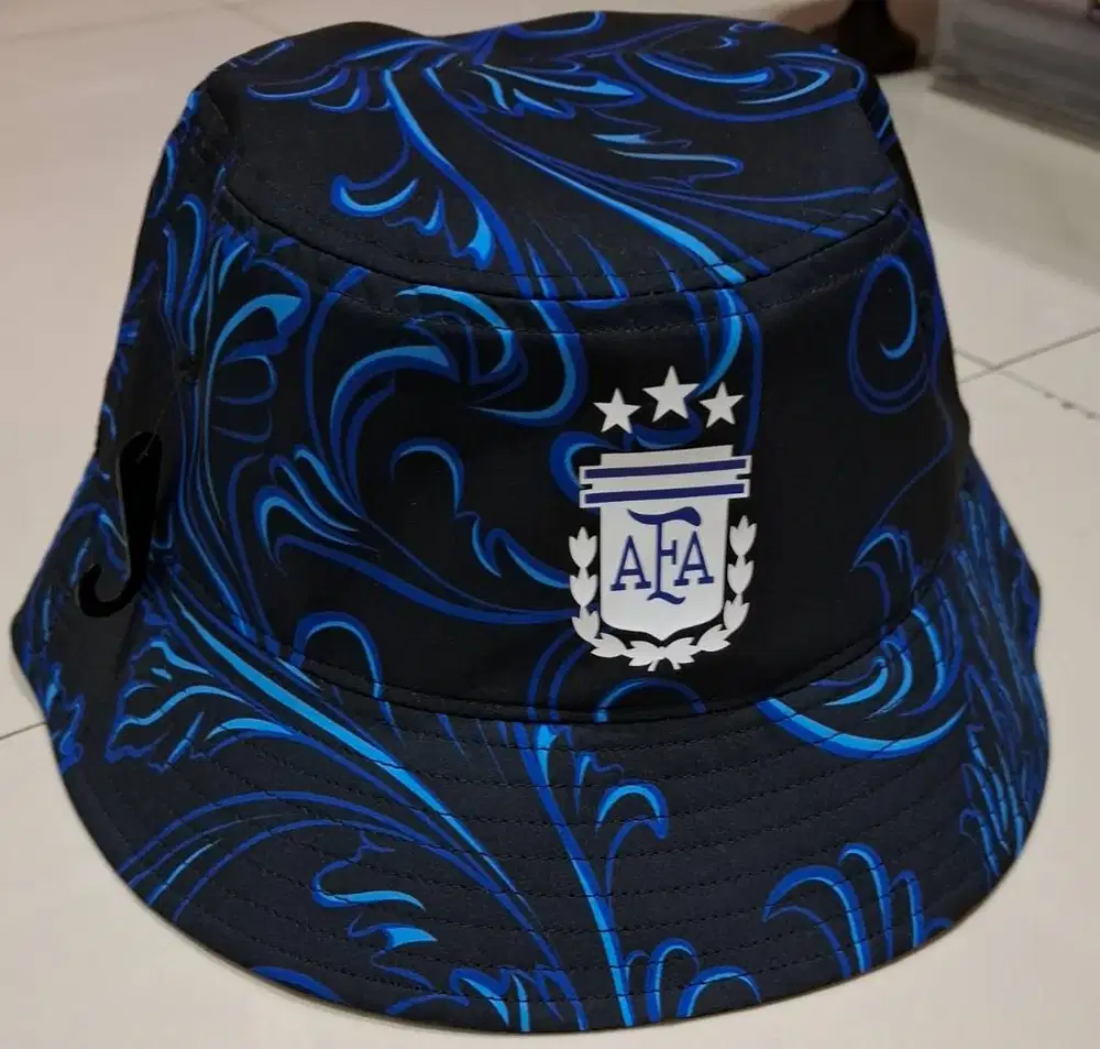 Topi bucket hat Argentina 2026 away