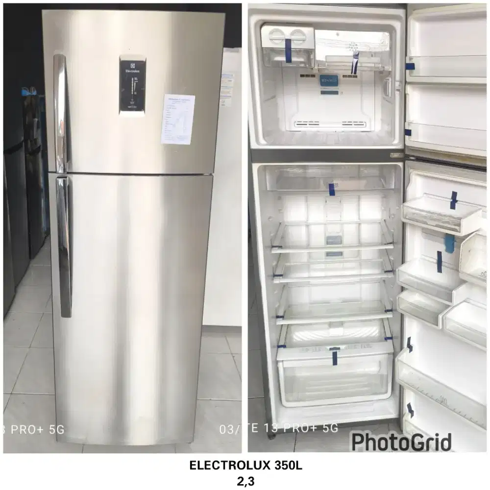 Kulkas 2 pintu Besarr 350L Electrolux
