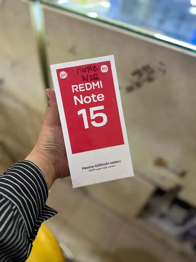 Redmi note 15 4g 8/256 new