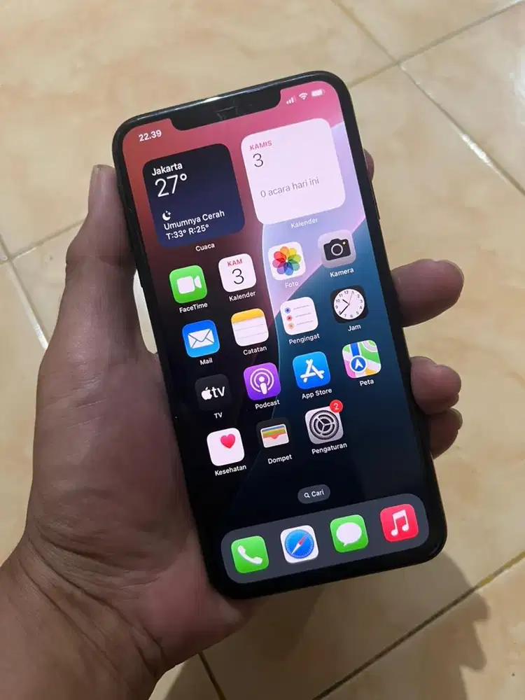iphone xs max 256gb sinyal whitelist