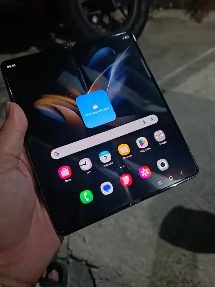 Samsung zfold 4 12/256 Sein mlusss 97%, lncar jayaa no kndala