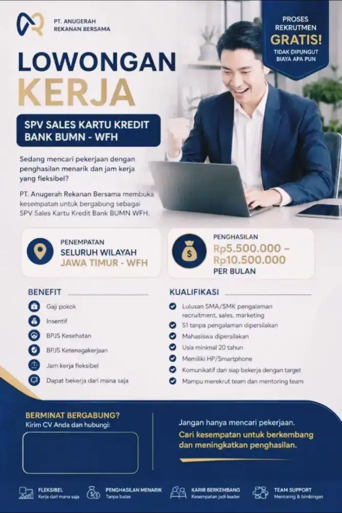 Lowongan Kerja Loker Sales SPG PCM Freelance