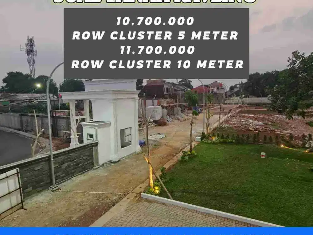 TANAH KAVLING 73 M SAMPE 100METER DI KEBAGUSAN JAKARTA SELATAN