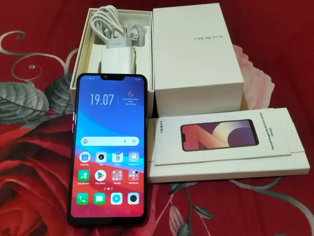 OPPO A3S RAM 6GB  128GB 4G LTE Duos 6.2in Mulus Komplit