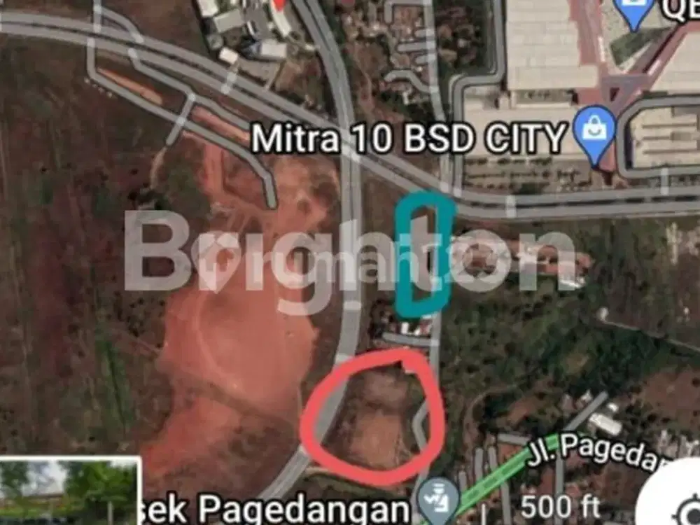 TAMAH 4570M DI DEKAT IPEKA BSD, TANGERANG, BANTEN.(KODE RMRG1443B)