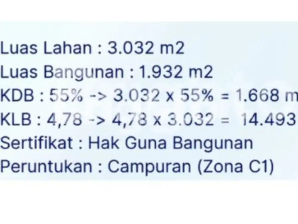 GEDUNG KANTOR LT 3032M2 DI KEBAYORAN LAMA JAKARTA SELATAN