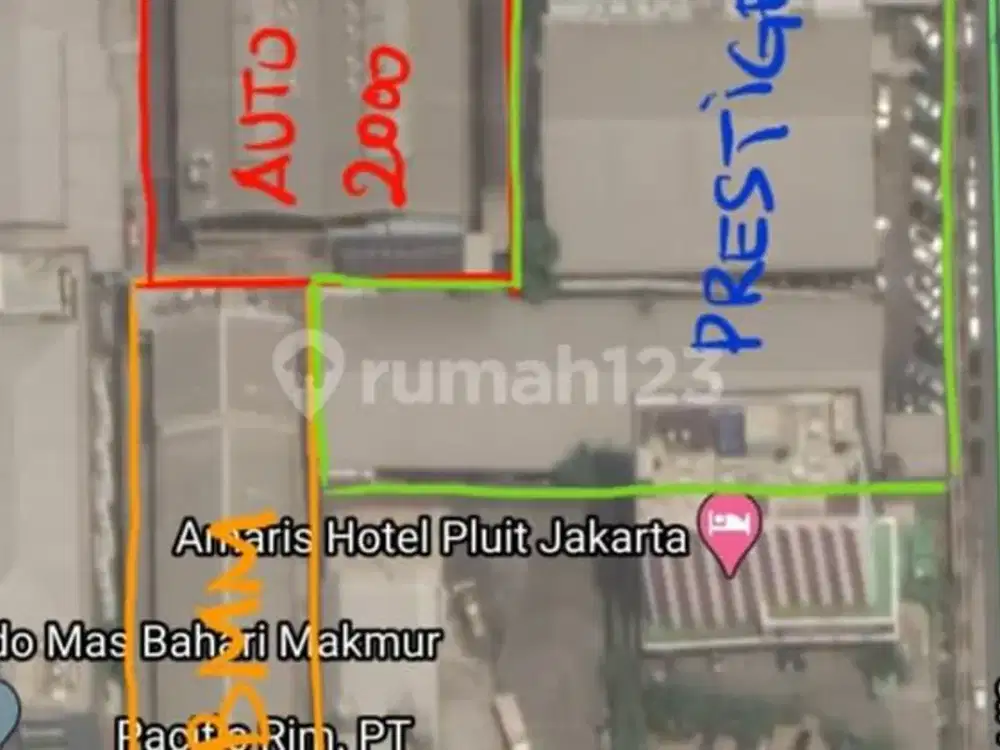 Gedung Office 3 Lantai Luas 2360m Di Pluit, Jak - Ut.Kode rmrg1250