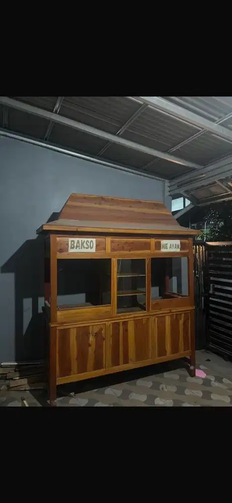 Gerobak Mie Ayam dan Bakso
