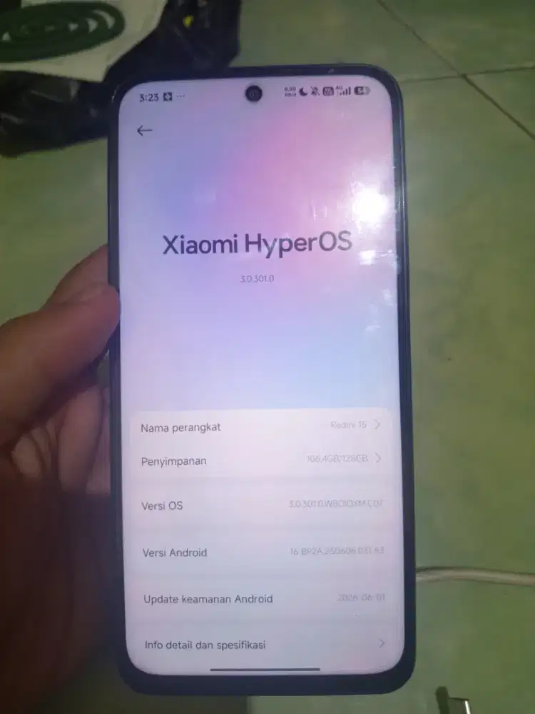 JUAL HP REDMI 15