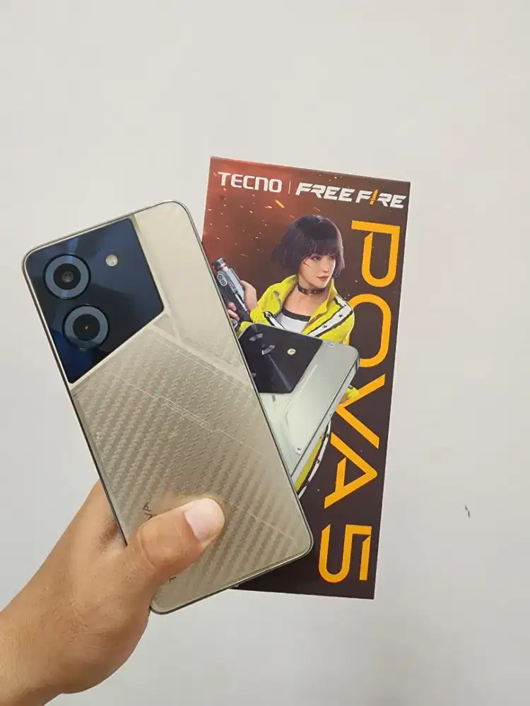 Tecno Pova 5 Ram 8GB/Rom 256GB Gold