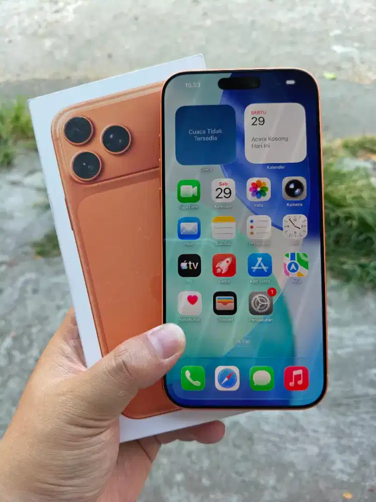 IPHONE 17 PROMAX 256 IBOX BH100 SIKLUS 12