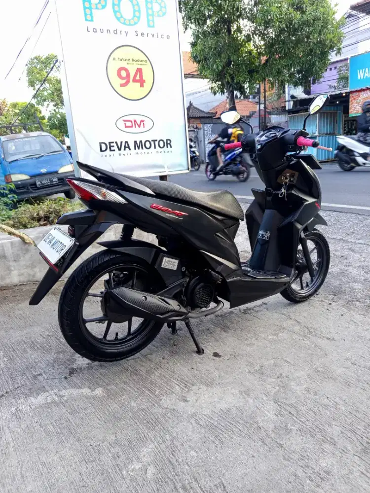 Beat hitam deluxe 2023 Deva motor