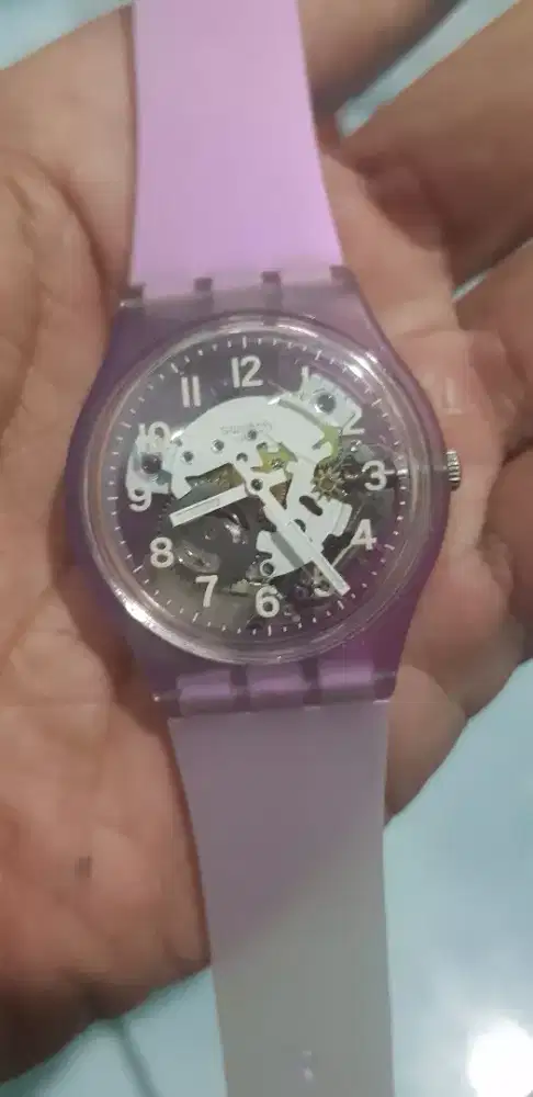 swatch tramonto viola minus no box