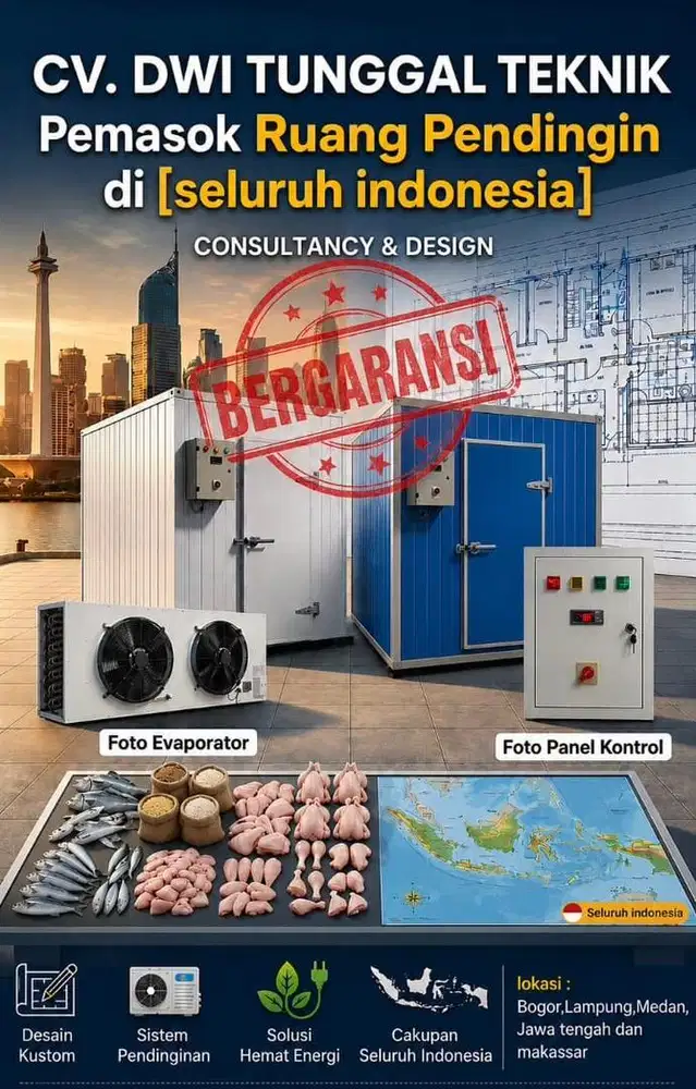 Cold Storage 10 Ton Siap rakit – Rekondisi Prima