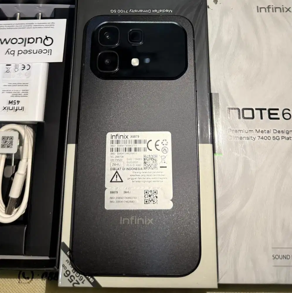 Jual Cepat Infinix Note 60 Garansi Panjang 12 bulan