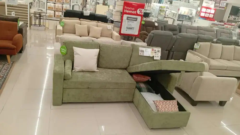 MARKUS SOFA SLEEPER GREEN