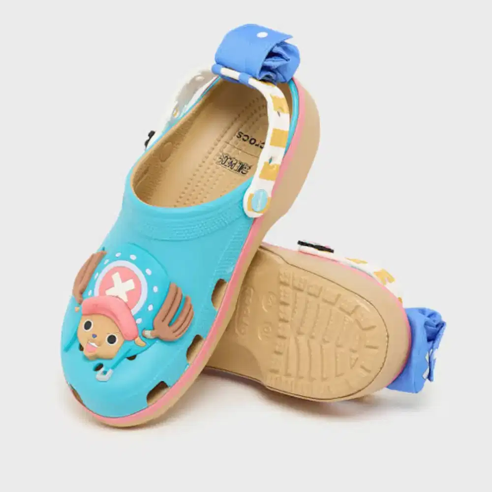 Crocs X One Piece Chopper Classic clog in Blue 100% Original