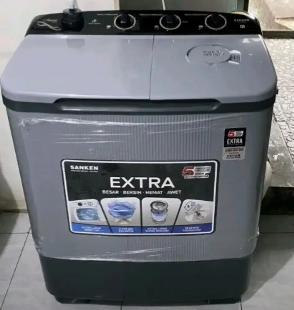 mesin cuci baru 1 bln pemakaian ,tv samsung digital.lemari plastik