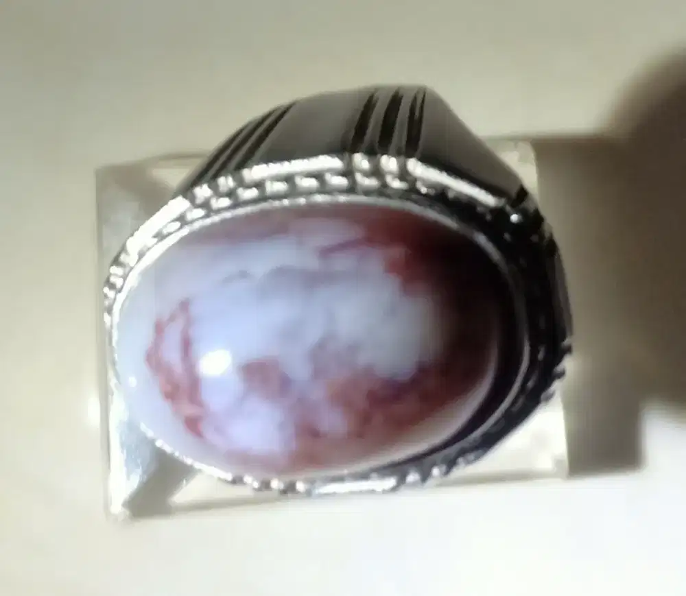 Batu cincin tulisan Arab ALLAH asli