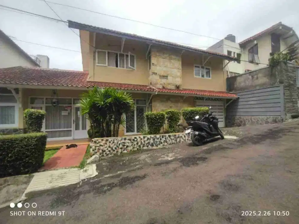 Rumah View Kota Bandung Dekat Cigadung Ligar Dago