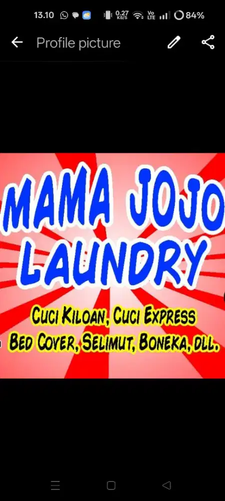 Jasa Laundry Siap Antar Jemput (Free Jarak 2-3km)