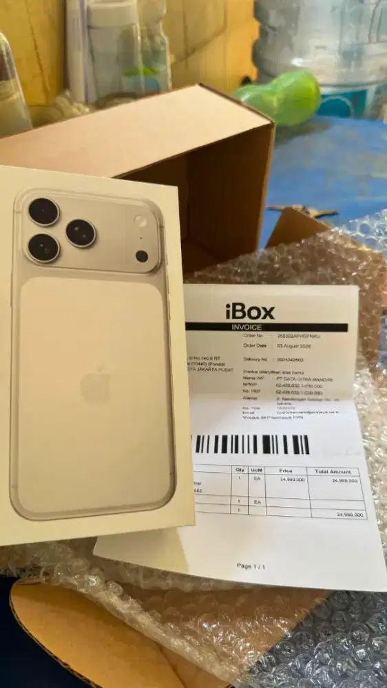 iPhone 17 promax 256gb ibox bh 100% cc 12