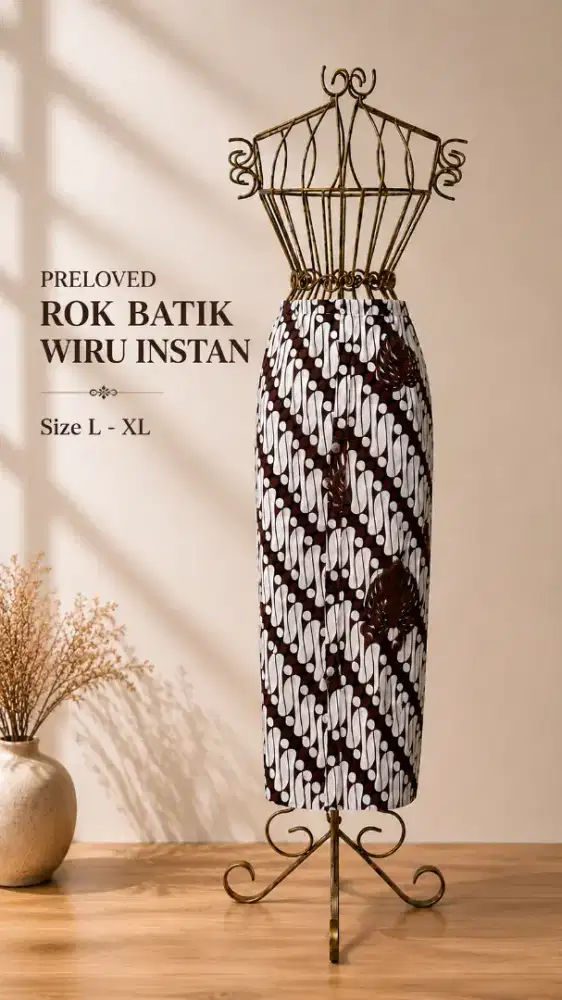 ROK BATIK WIRU INSTAN 'PRELOVED'