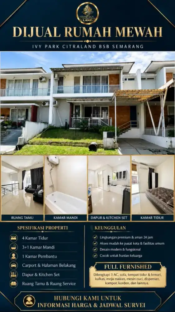 Rumah IVY PARK CITRALAND BSB SEMARANG