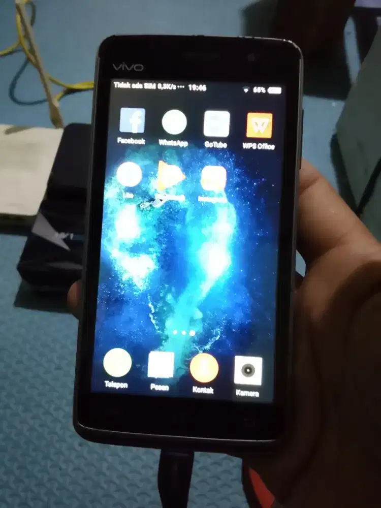 vivo y21 jadul normal