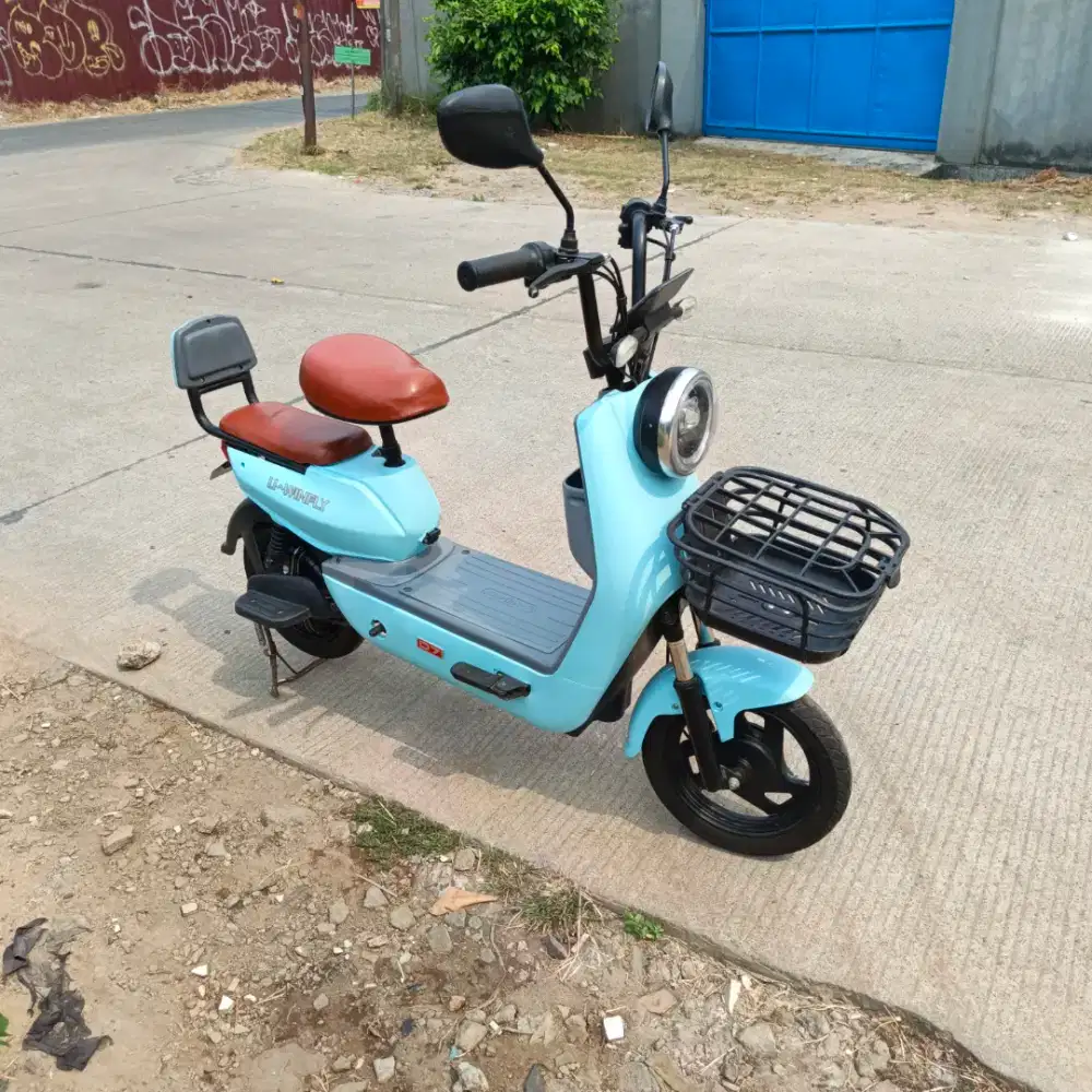 sepeda listrik uwinfly d7 garansi aki 1 bulan