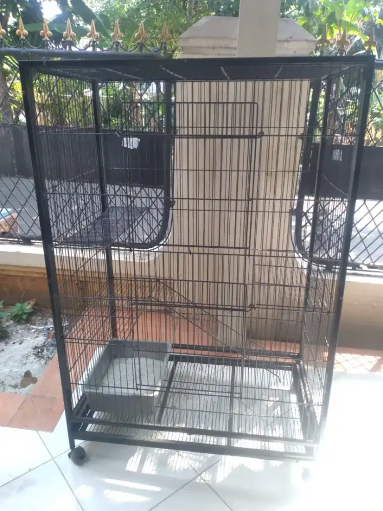 Dijual Kandang Kucing Besi Besar Second