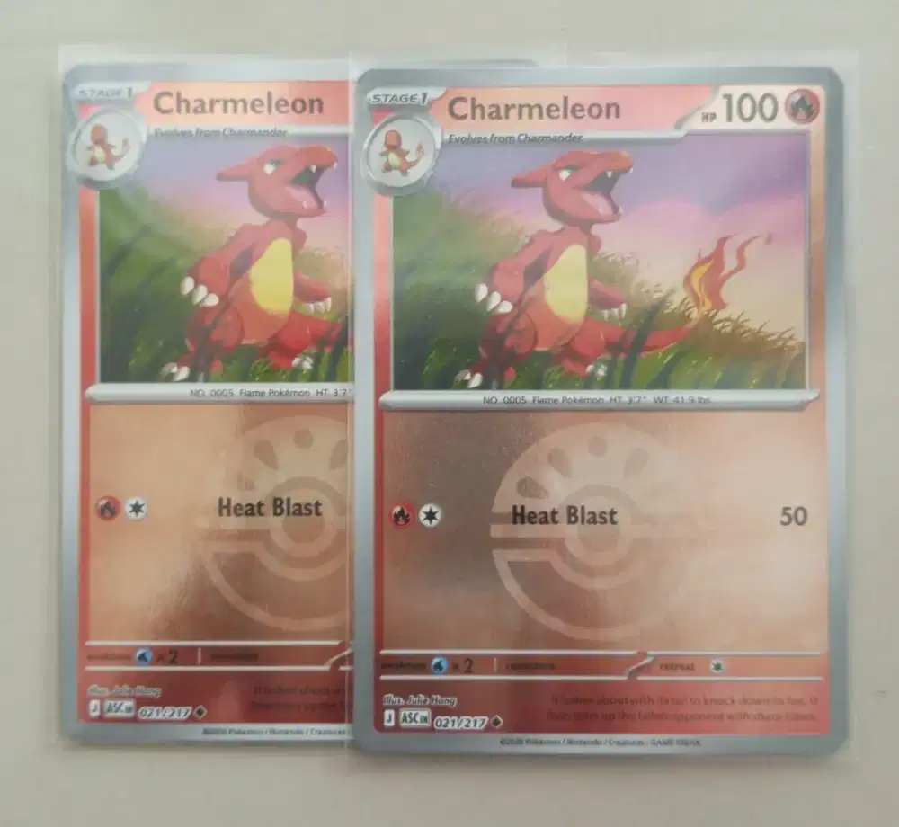 Pokemon Card Holofoil & Holo Stamp set Ascended Heroes