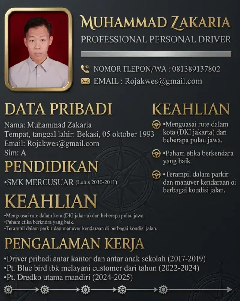 MENCARI PEKERJAAN DRIVER