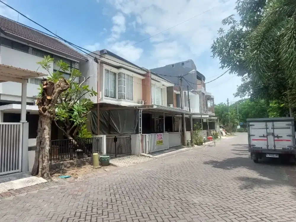 KENJERAN - LUAS 126M2!! DIJUAL RUMAH VIA LELANG DI PERUMAHAN PANTAI MENTARI CLUSTER THE HEAVENS