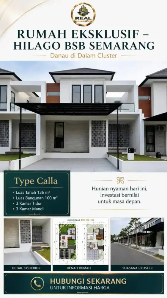 Rumah Hilago HOME RESORT KAWASAN BSB SEMARANG